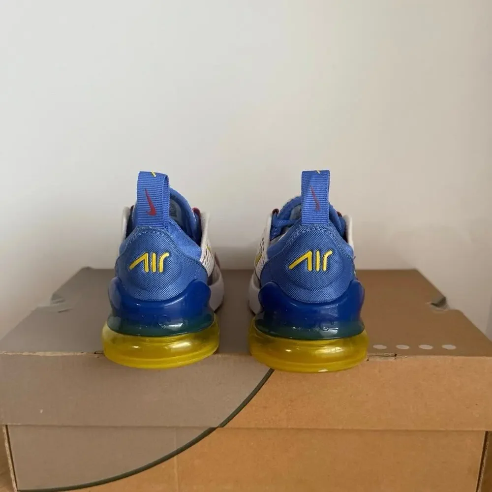 Nike Air Max 270 Pearl Comet/Sweet Beet Kids Sneakers- SZ 12 C